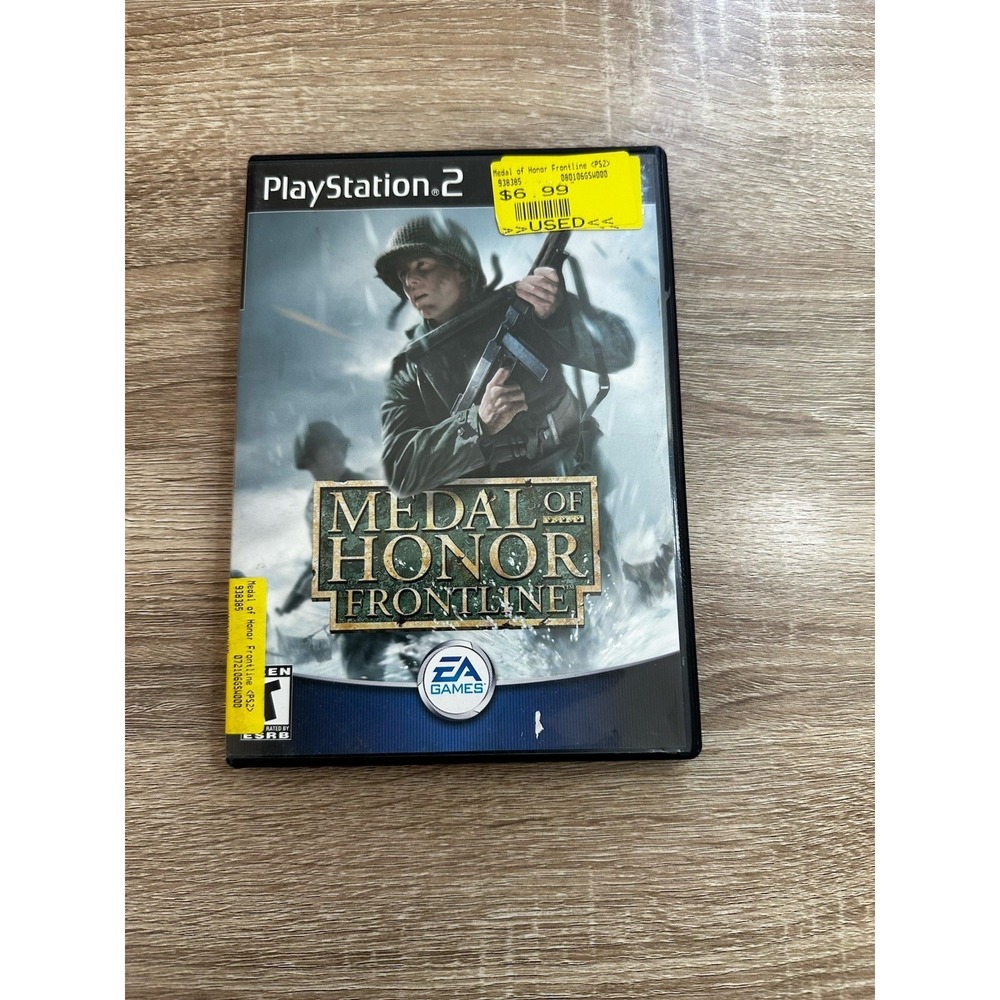 Medal of Honor: Frontline Game Sony PlayStation 2 CIB with manual 2002